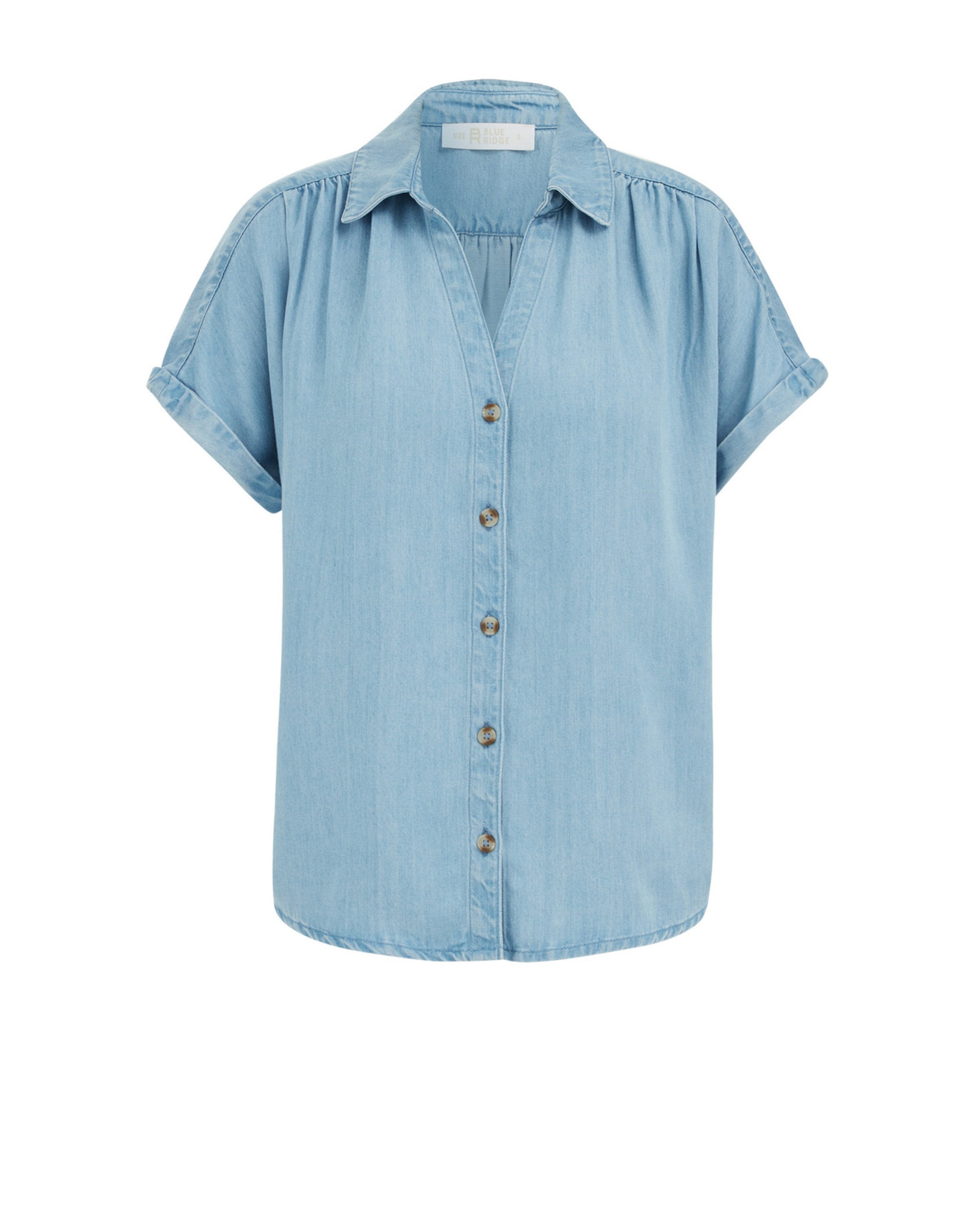 WE Fashion Blúz - kék: elől