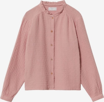 MANGO KIDS Blouse 'Andes' in Pink: front