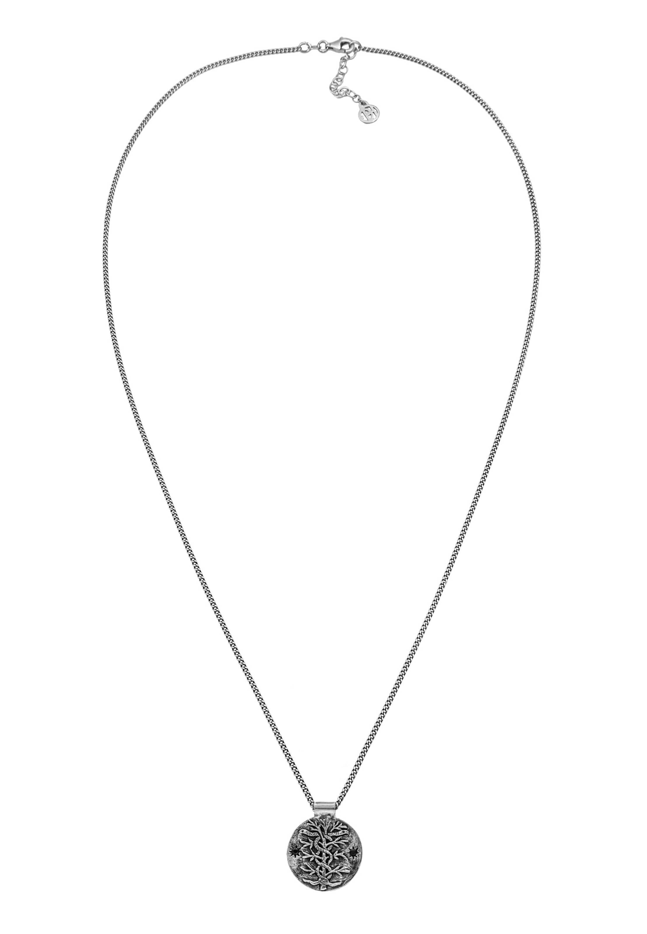 Chaîne 'Antidote' Haze&Glory en argent : devant