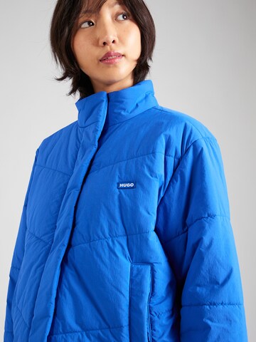 HUGO Between-Season Jacket 'Falina-1_B' in Blue