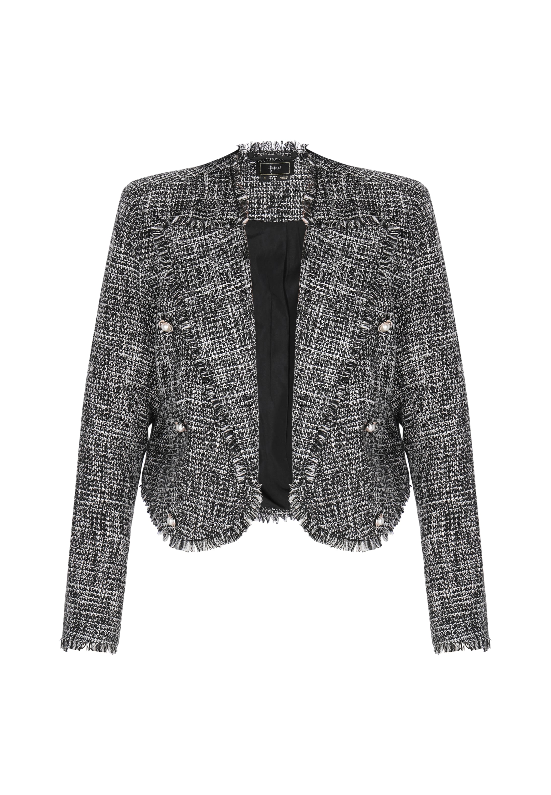 faina Blazers in Grijs: voorkant