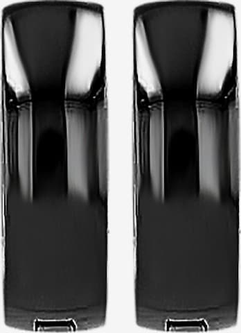 Akzent Earrings 'Chelsie, silberfarbig, langlebig' in Black: front