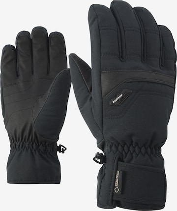 ZIENER Athletic Gloves 'Glyn' in Black: front