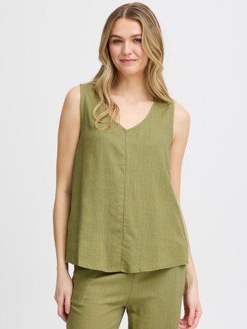 Fransa - Top 'Juna' en verde: frente
