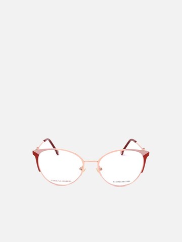 Carolina Herrera - Gafas de sol 'Carolina Herrera HER 0115 Gold blue 54/18/145 WOMAN Eyewear Frame' en rojo