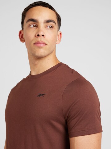 T-Shirt fonctionnel 'ATHLETE 2.0' Reebok en marron