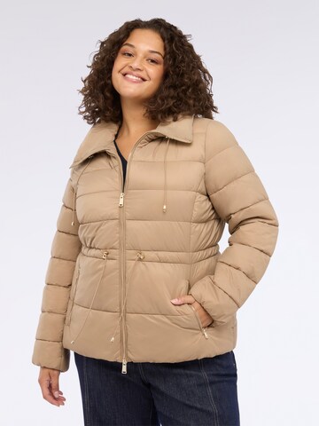 Fiorella Rubino Winterjas in Beige
