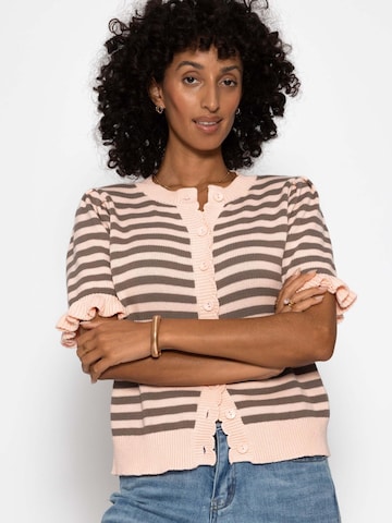 SASSYCLASSY Knit Cardigan in Pink