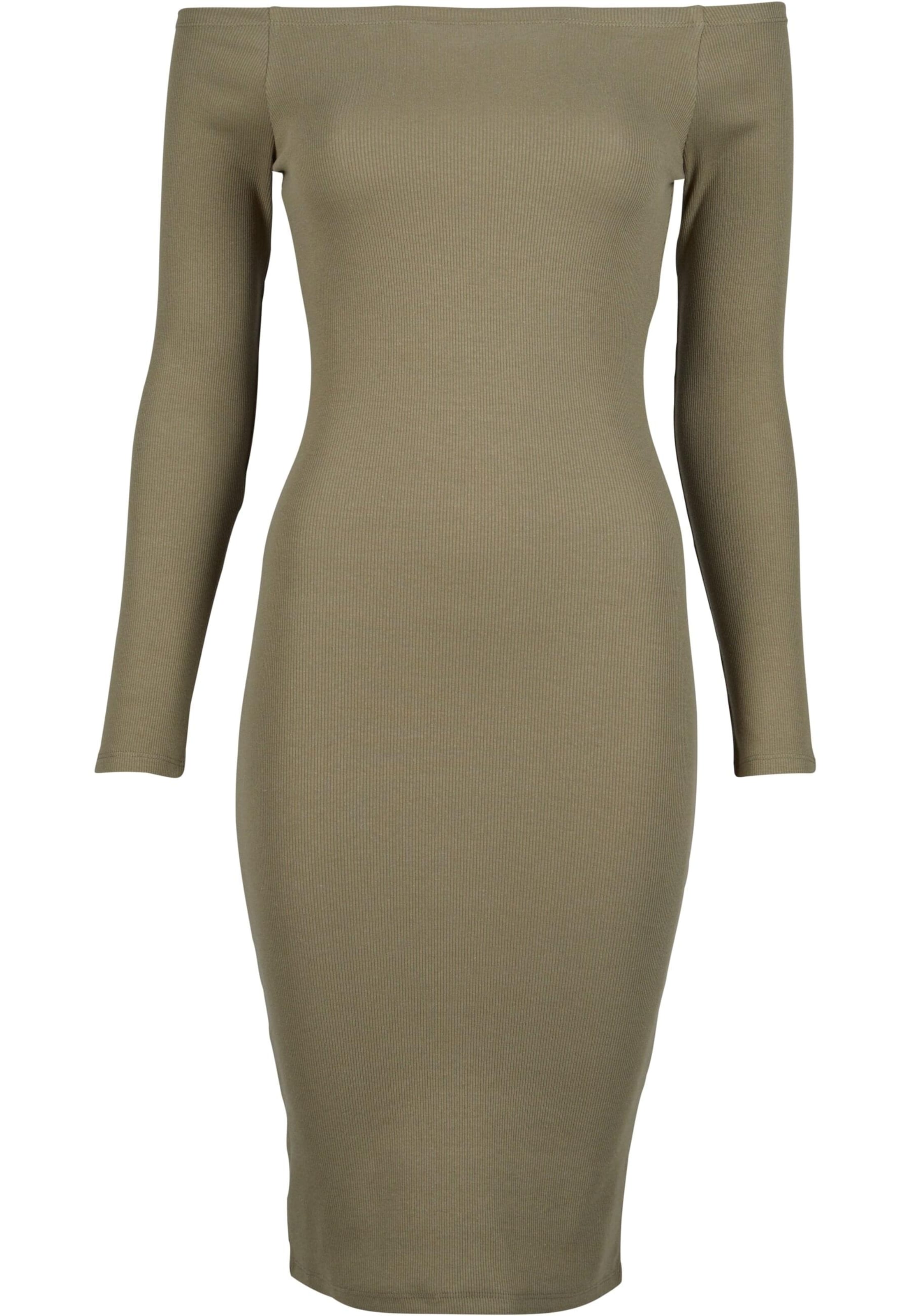 Urban Classics Šaty – zelená: přední strana