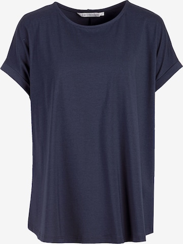 HELMIDGE Blouse in Blue: front