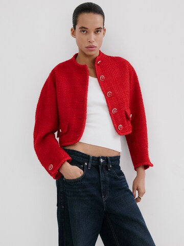 MANGO Přechodná bunda 'DITORA' – červená: přední strana