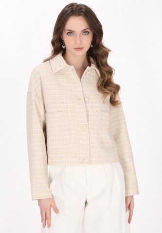 DreiMaster Klassik Between-Season Jacket in Beige: front