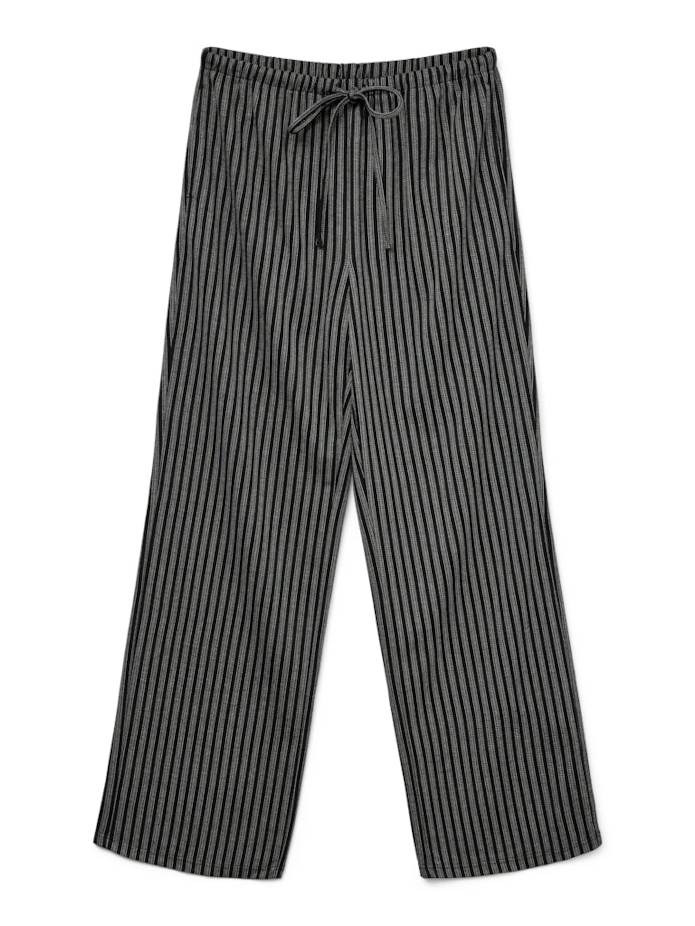 VERO MODA Loosefit Kalhoty 'VMDICTE' – černá: přední strana