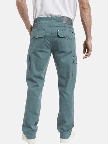 Loosefit Pantalon cargo ' Tuure ' Jan Vanderstorm en vert