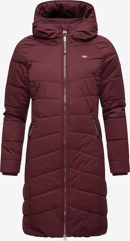 Ragwear Winter Coat 'Dizzie' in Red