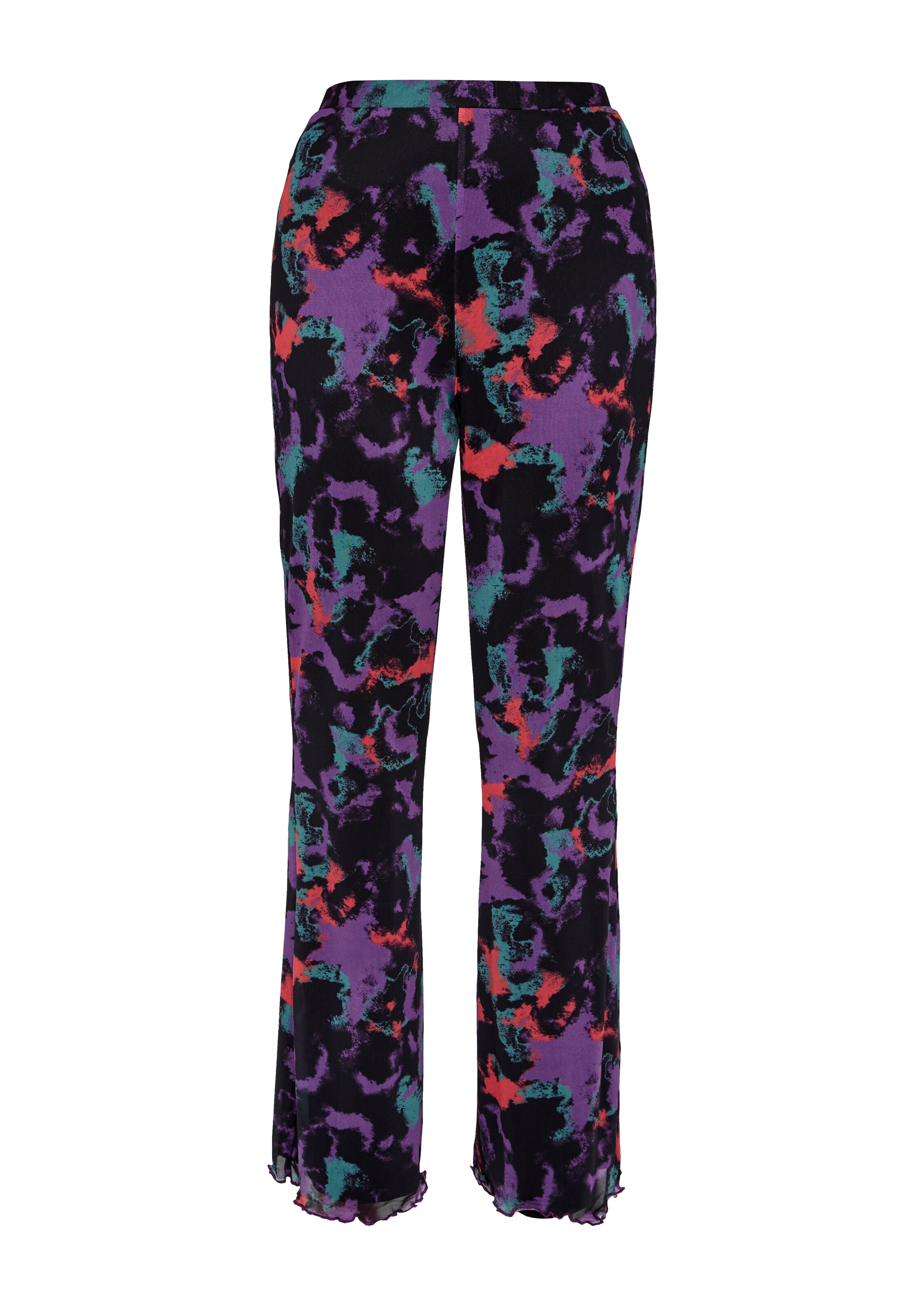QS Flared Hose in Mischfarben: Vorderseite