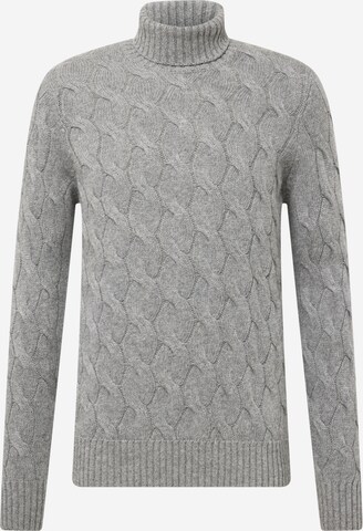 Pullover 'Seth' di Oscar Jacobson in grigio: frontale