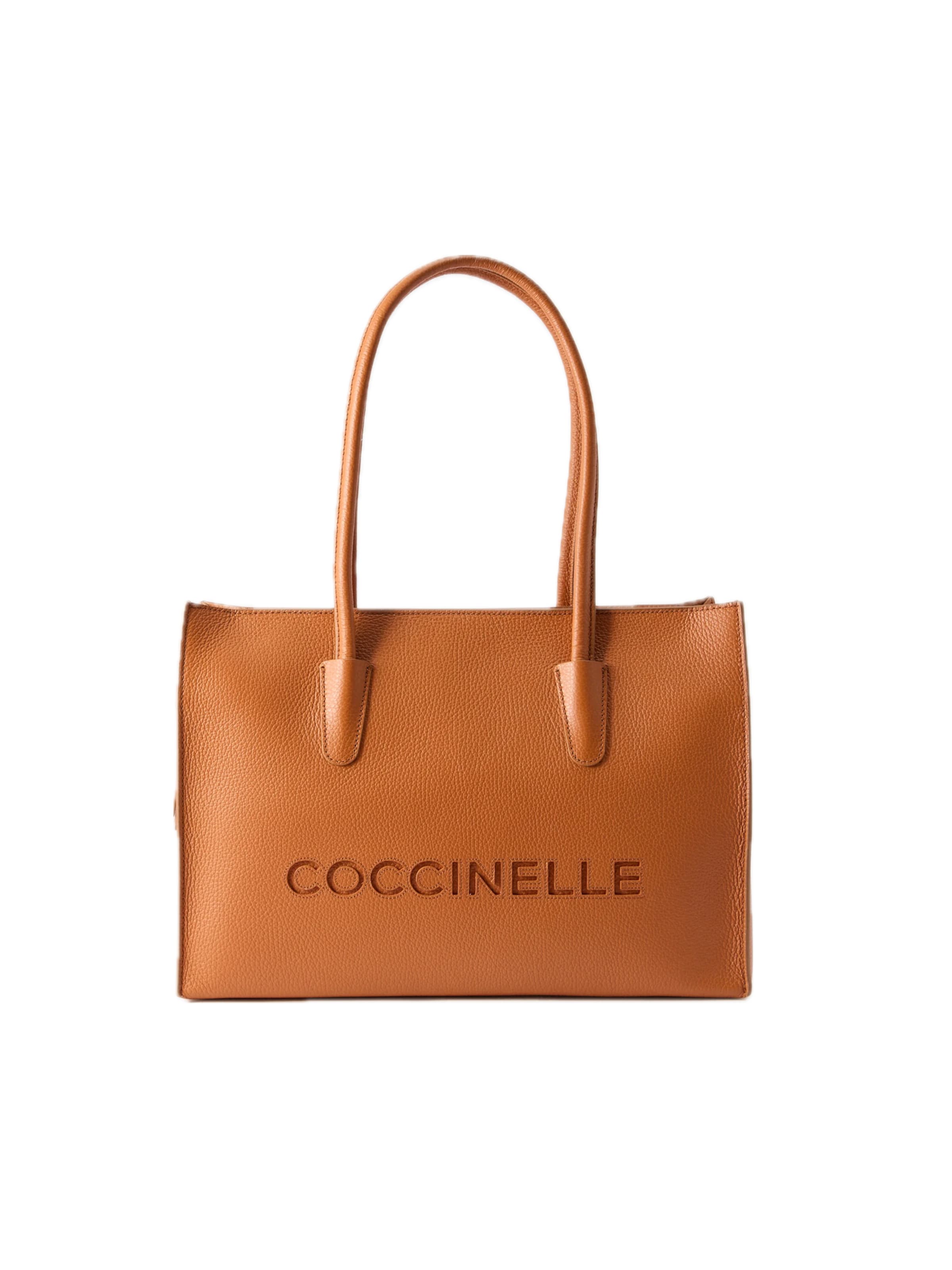 Coccinelle Shoulder Bag 'E1UAK110201' in Orange: front