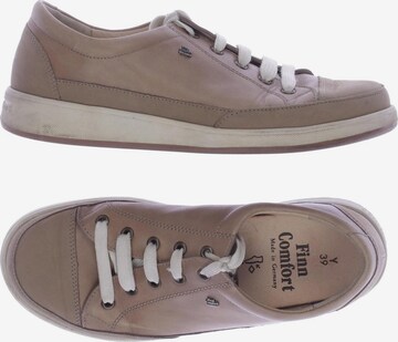 Finn Comfort Sneaker 39 in Beige: predná strana