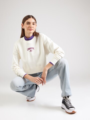 CONVERSE Свитшот в Белый
