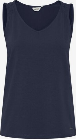 Oxmo Top in Blue: front