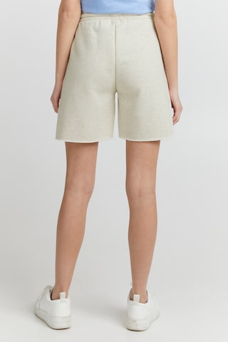 Oxmo Wide Leg Sweatshorts 'Hope' in Beige