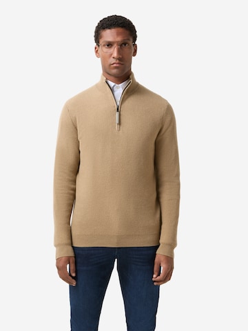 BOGNER Pullover 'Derek' in Braun: Vorderseite