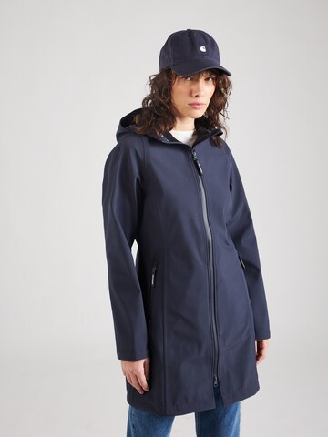 ILSE JACOBSEN - Abrigo de entretiempo 'Raincoat' en azul: frente