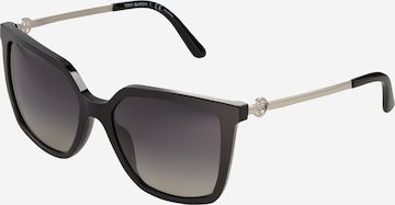 Lunettes de soleil Tory Burch en noir : devant