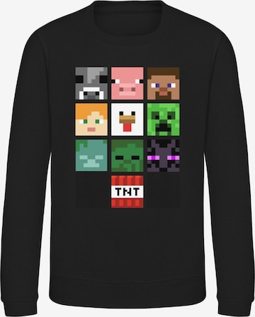 Minecraft Sweatshirt in Black: front