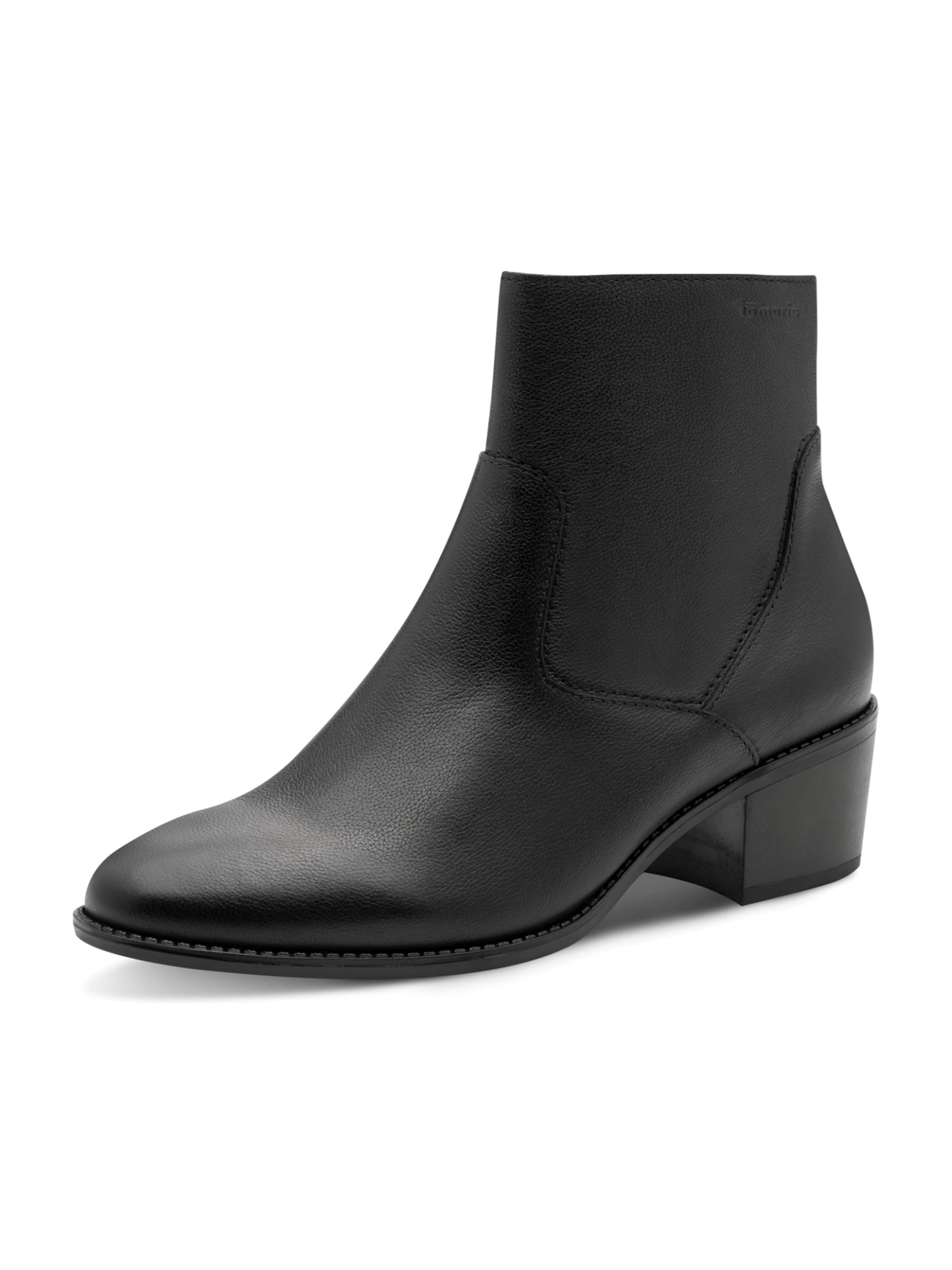 Tamaris Støvletter i sort: forside