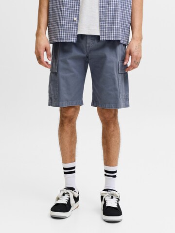 JACK & JONES - regular Pantalón cargo 'JPSTCOLE HUDSON' en gris: frente