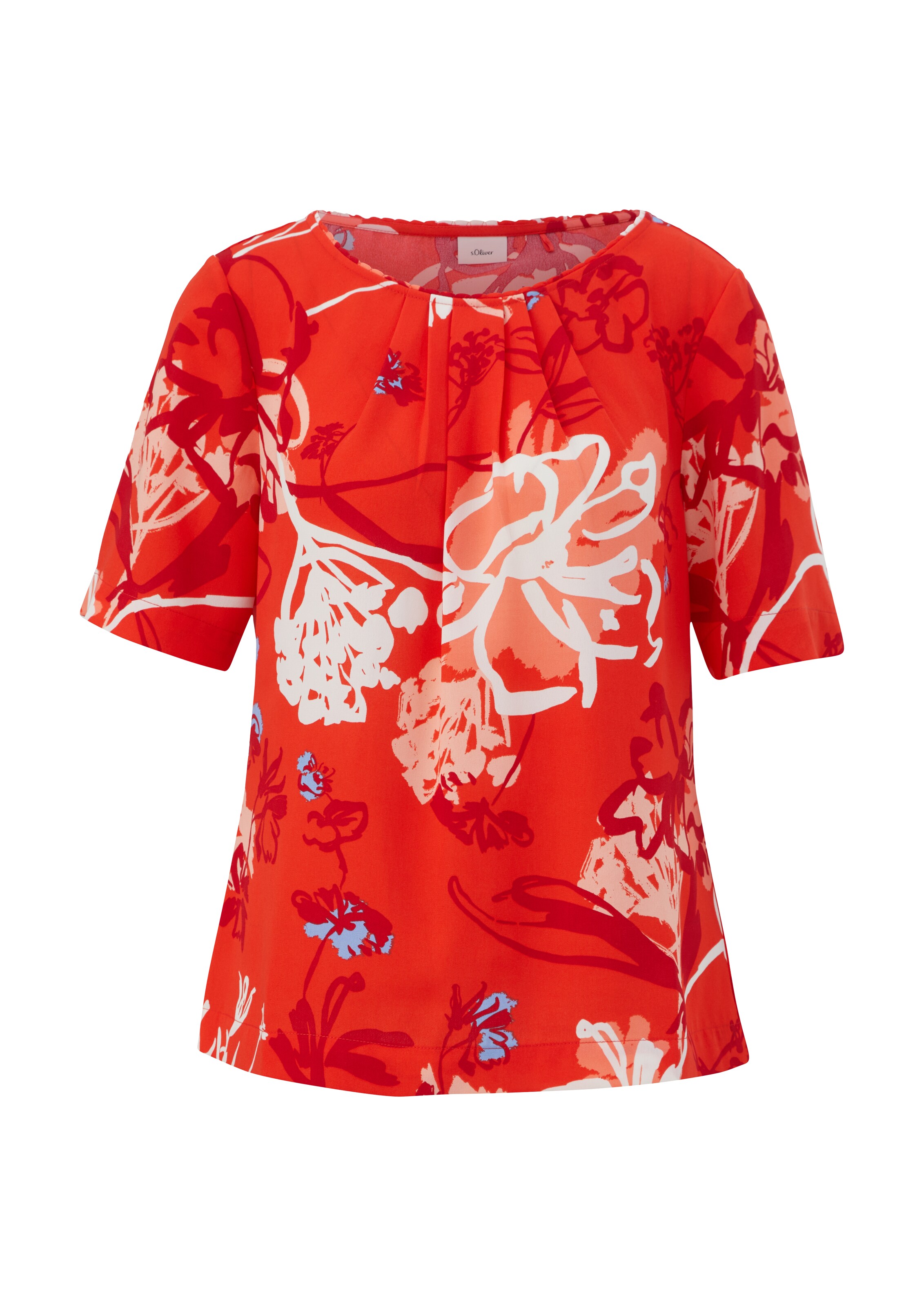 s.Oliver BLACK LABEL Blúzka - Oranžová: predná strana