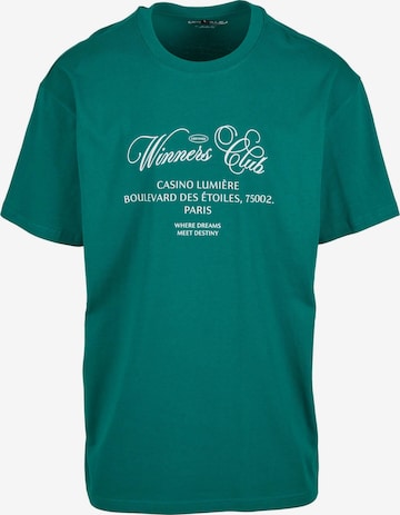 Mister Tee Koszulka 'Winners Club' w kolorze zielony: przód