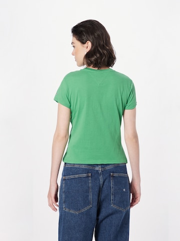 T-shirt Tommy Jeans en vert