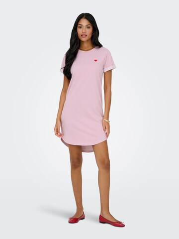 JDY Šaty 'JDYIVY' - Ružová