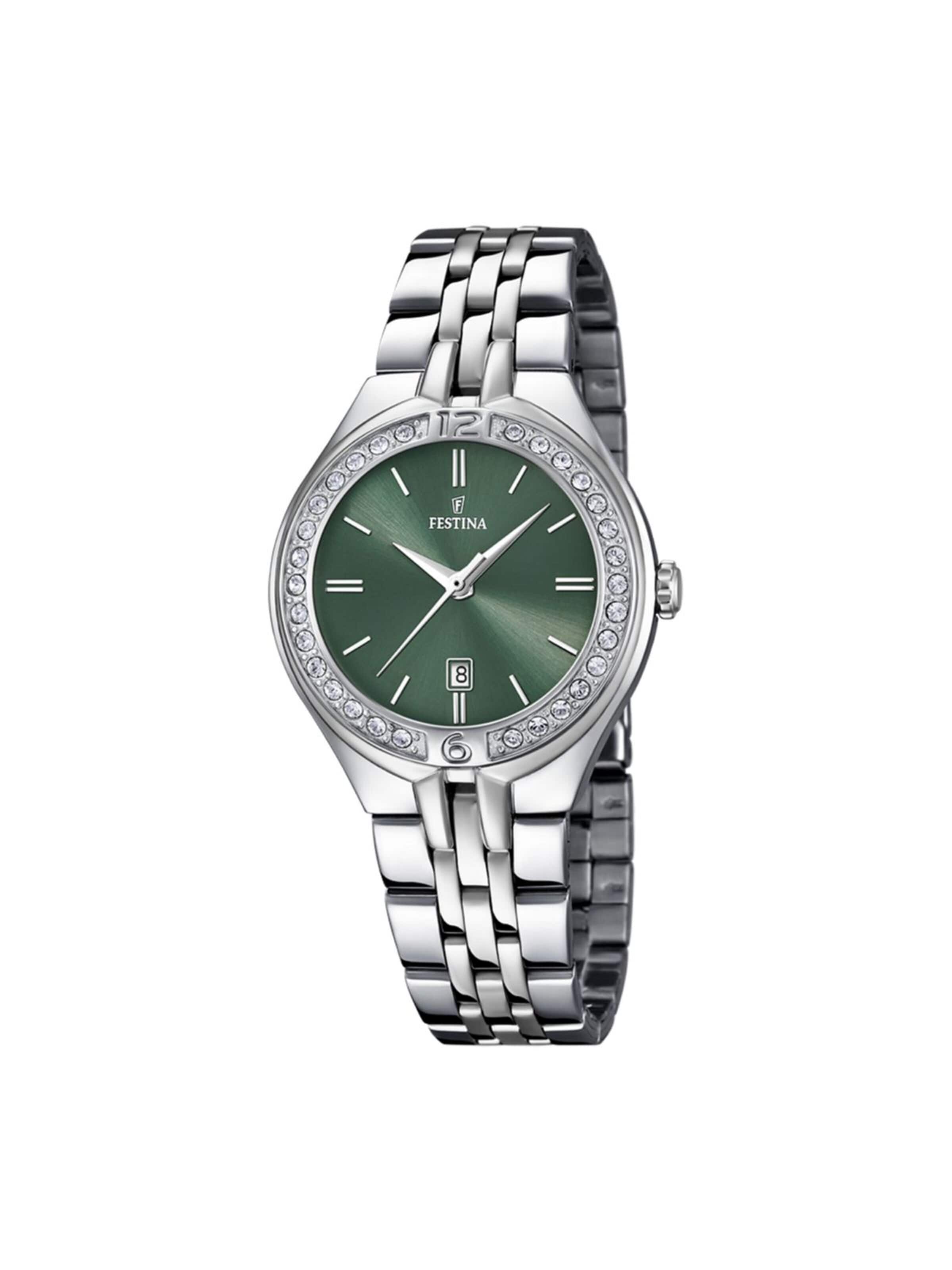 Montre à affichage analogique 'Mademoiselle' FESTINA en vert : devant