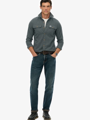 Superdry Regularny krój Koszula 'Trailsman' w kolorze zielony