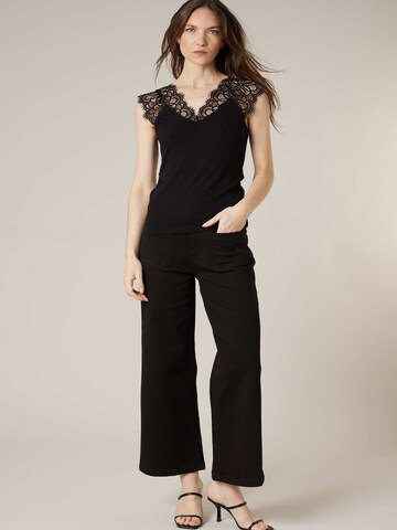 T-shirt 'Brivia' Deeluxe en noir