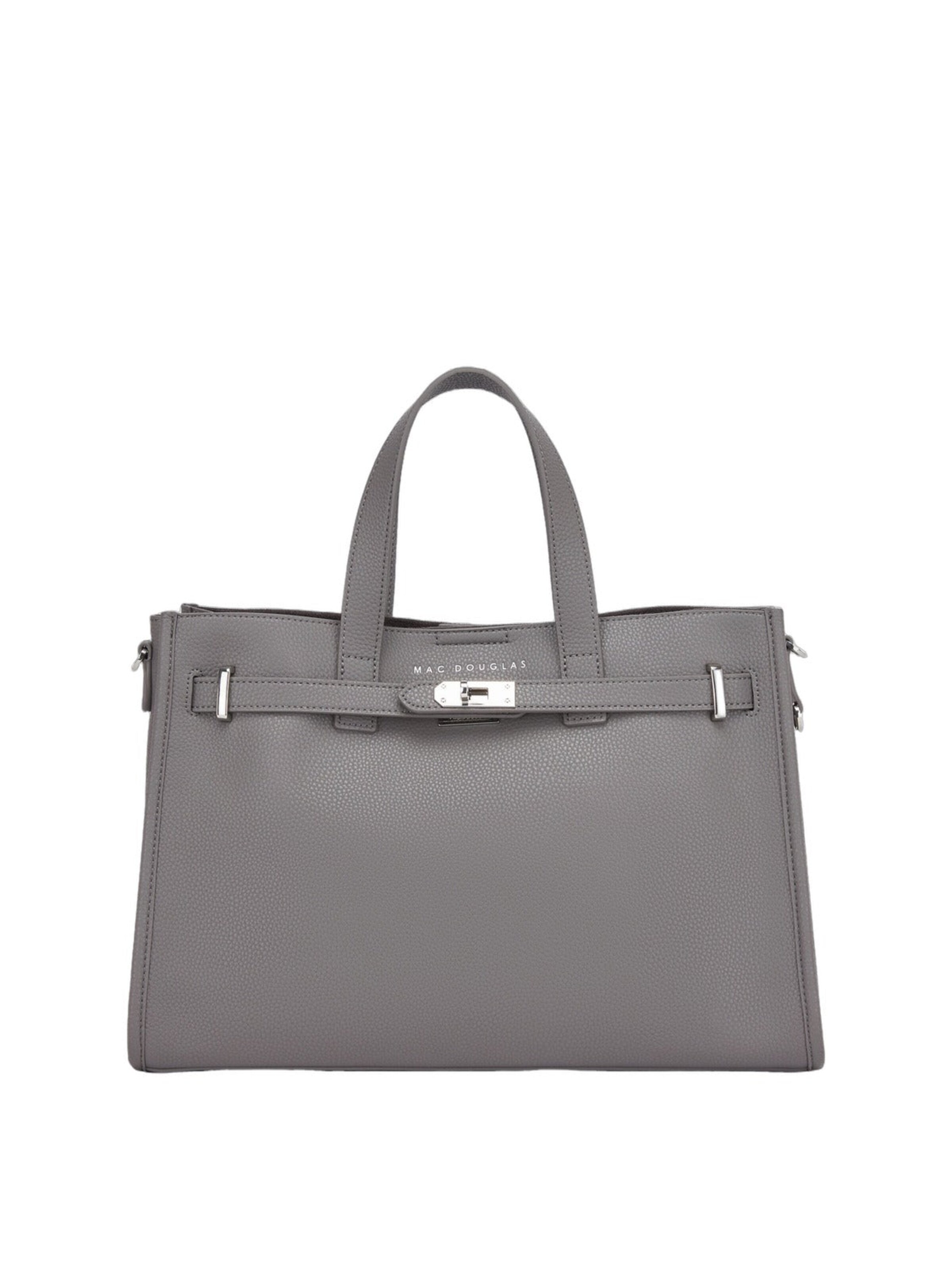 MAC DOUGLAS - Shopper 'Land' en gris: frente