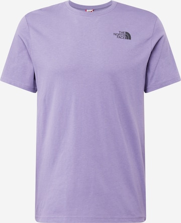 THE NORTH FACE T-Shirt 'REDBOX CELEBRATION' in Lila: predná strana