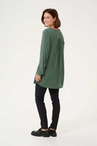 KAFFE CURVE Tunic 'KA Amber' in Green