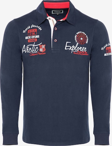 CARISMA Poloshirt in Blau: Vorderseite