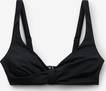 CALZEDONIA Triangle Bikini Top 'Premium Sculpt' in Black: front