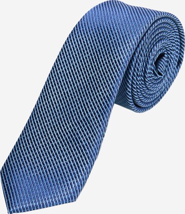 Cravată de la s.Oliver BLACK LABEL pe albastru: față