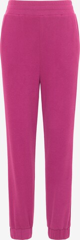 Pantalon IZIA en rose : devant