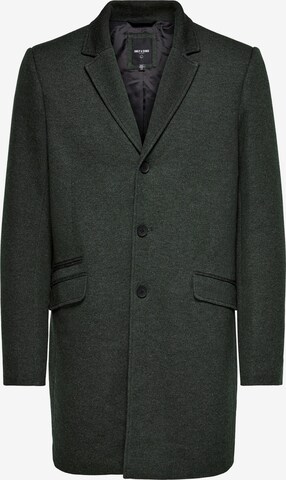 Only & Sons Between-Seasons Coat 'Julian King' in Green: front