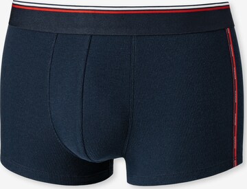 SCHIESSER Boxer shorts 'Sustainable Rib' in Blue: front