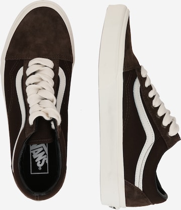 Baskets basses 'OLD SKOOL' VANS en marron