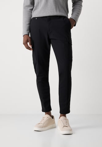 ANTONY MORATO Tapered Cargobroek in Zwart: voorkant